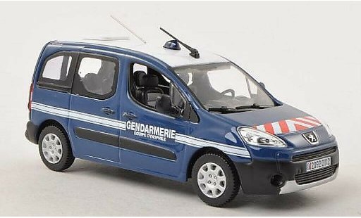 Peugeot Partner Base 1/43 Norev Gendarmerie - Equipe Cynophile Police (F) 2008 diecast model cars