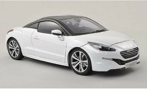 Peugeot RCZ Base 1/18 Norev white/matt-black/black 2013 diecast model cars