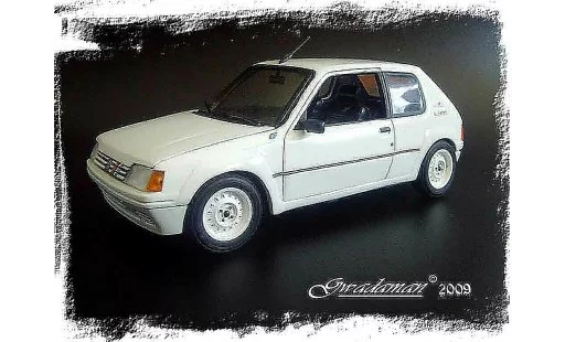 Peugeot 205 Rallye 1/18 Solido Rally base gti diecast model cars