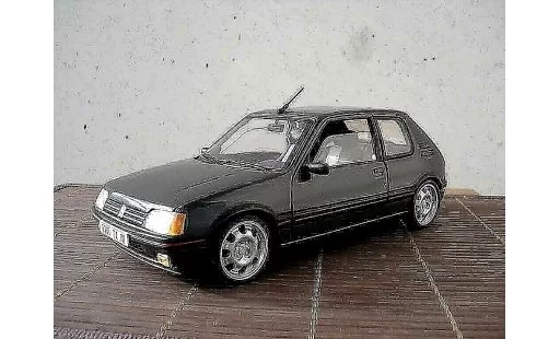 Peugeot 205 GTI 1/18 Solido 1.9 Gris Graphite jantes 15 pouces 309 diecast model cars