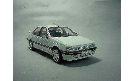 Peugeot 405 Mi16 1/18 Ottomobile phase 2 1992 white diecast model cars
