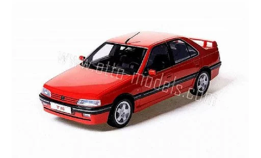 Peugeot 405 Turbo 16 1/18 Ottomobile 1994 red diecast model cars