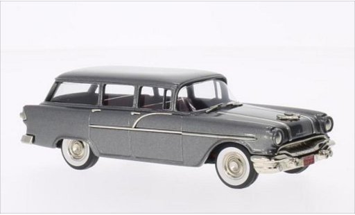 Pontiac Chieftain Station Wagon 1/43 Brooklin 860 metallic grey 1956 diecast model cars