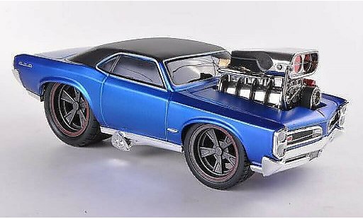 Pontiac GTO 1966 1/24 Maisto blue/black diecast model cars