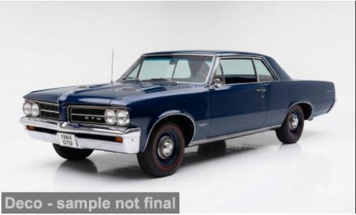 Diecast model cars Pontiac GTO blau 1964 1/18 Sun Star