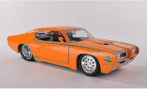 Pontiac GTO The Judge 1/24 Jada Toys orange 1969 diecast model cars