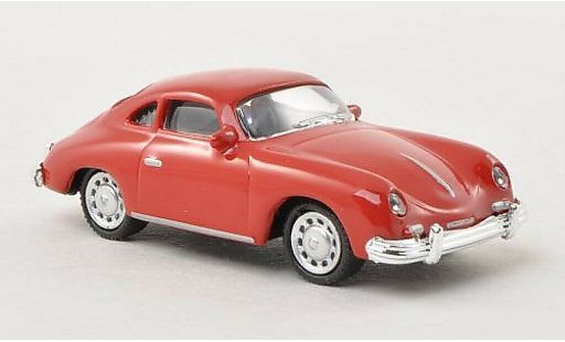Porsche 356 A A 1/87 Schuco Coupe red diecast model cars