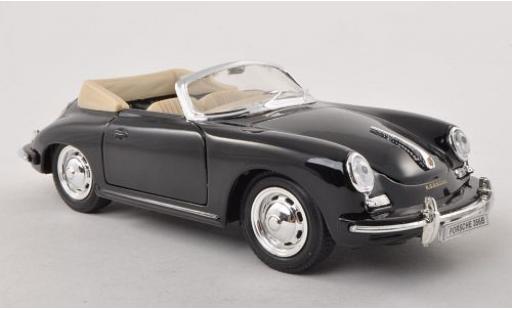 Diecast model cars Porsche 356 1/24 Welly B Cabriole schwarz 1:24 Porsche 356 1/24 Welly B Cabriole schwarz 1:24 diecast model cars