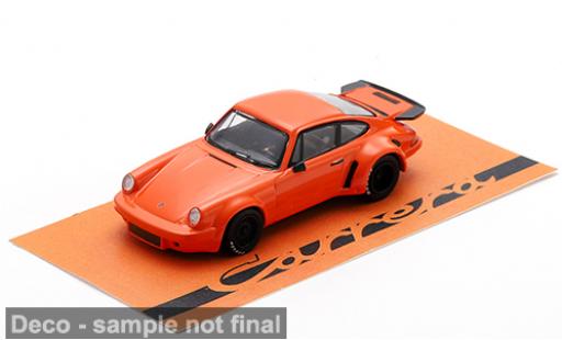Porsche 930 RSR 1/64 Spark 911 3.0 orange/schwarz 1974 1:64