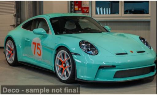 Diecast model cars Porsche 911 Base turquoise 2025 1/18 GT Spirit