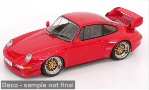 Porsche 993 GT2 1/18 KK Scale 911  - BBS rims rot 1996 1:18 diecast model cars