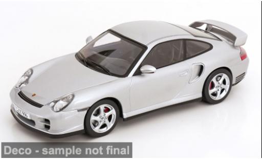 Diecast model cars Porsche 996 GT2 911  silber 2001 1/18 KK Scale