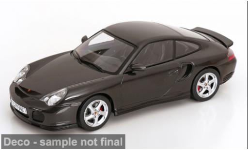 Porsche 996 Turbo 1/18 KK Scale 911  schwarz 2000 1:18 diecast model cars