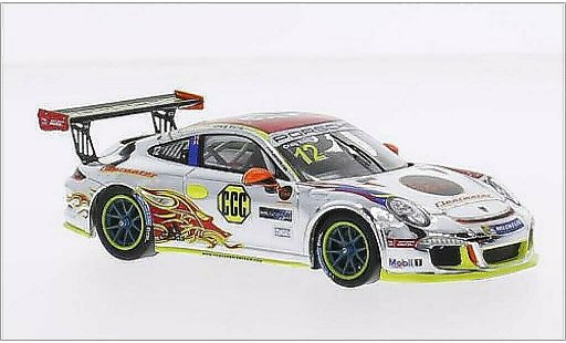Porsche 911 GT3 CUP 1/43 Spark No.12 Clearwater Racing Carrera Asia 2015 diecast model cars