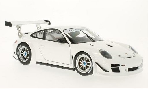 Porsche 911 GT3 1/18 Autoart R Plain Body Version white 2010 diecast model cars