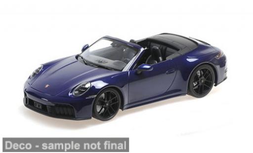 Diecast model cars Porsche 911 Carrera blau 2025 1/18 Minichamps