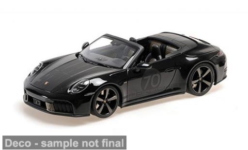 Diecast model cars Porsche 911 Carrera GTS Cabriolet schwarz 2025 1/18 Minichamps