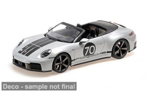 Diecast model cars Porsche 911 Carrera GTS Cabriolet silber 2025 1/18 Minichamps