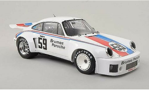 Porsche 911 Carrera 1/18 Spark R No.59 Brumos 24h Daytona 1975 /H.Haywood diecast model cars