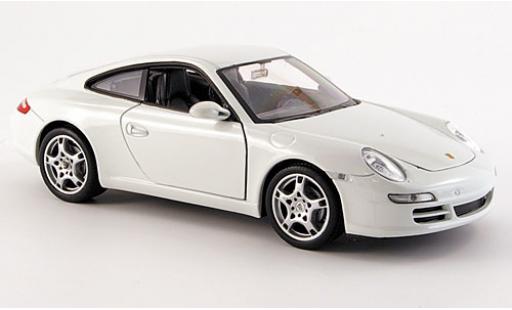 Diecast model cars Porsche 911 1/24 Welly Carrera S weiss 1:24 Porsche 911 1/24 Welly Carrera S weiss 1:24 diecast model cars