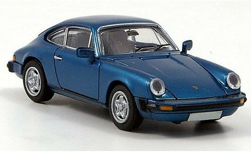 Porsche 911 Base 1/87 Brekina Coupe blue diecast model cars
