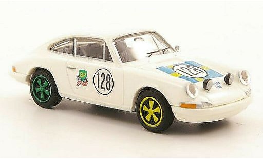 Porsche 911 S 1/87 Brekina Coupe No.128 Tre Kronor Team (S) diecast model cars