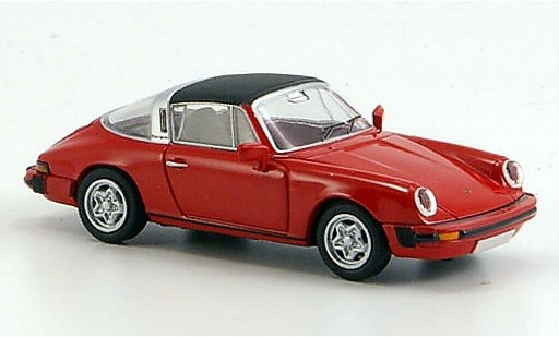 Porsche 911 Targa 1/87 Brekina G-Modell red abnehmbares roof diecast model cars