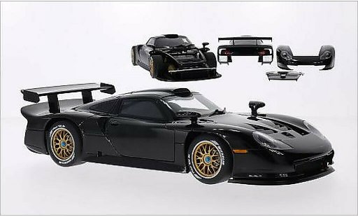 Porsche 911 Base 1/18 Autoart GT 1 black 1997 diecast model cars