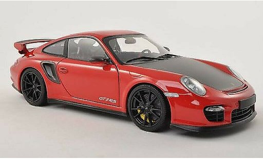 Porsche 911 GT2 1/18 Minichamps red/carbon 2011 diecast model cars