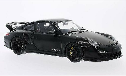 Porsche 911 GT2 1/18 Minichamps black with blacken Felgen 2011 diecast model cars