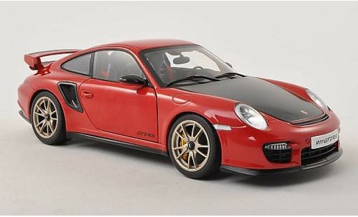 Porsche 911 GT2 1/18 Autoart red/carbon diecast model cars