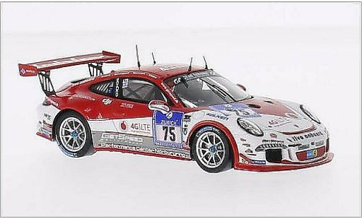 Porsche 911 GT3 Cup 1/43 Spark No.75 Getspeed Performance Vodafone 24h Nurburgring 2015 /D.Trebing diecast model cars