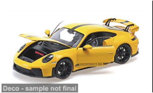 Diecast model cars Porsche 911 GT3 gelb 2025 1/18 Minichamps