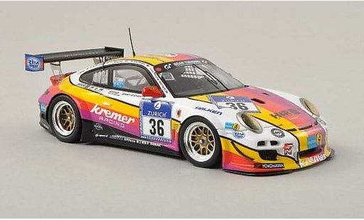 Porsche 911 GT3 1/43 Spark KR No.36 Kremer Racing 24h Nurburgring 2013 /J.Alzen diecast model cars