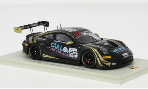 Diecast model cars Porsche 911 GT3 R 24h Spa 2025 Schumacher CLRT #22 A.G&Atilde;&frac14;ven/L.Heinrich 1/43 Spark