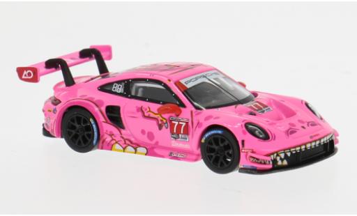 Porsche 911 1/64 Mini GT GT3 R IMSA Road America 2024 AO Racing #77 1:64 diecast model cars