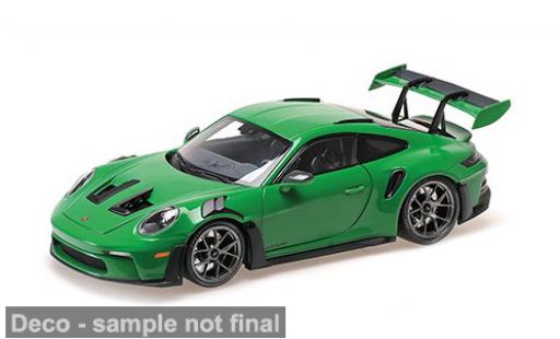 Diecast model cars Porsche 911 GT3 RS gr&Atilde;&frac14;n 2023 1/18 Minichamps