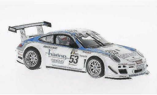 Porsche 911 GT3 1/43 Minichamps GT3R No.53 Muhlner Motorsport 24h Spa 2010 /J.Haring diecast model cars