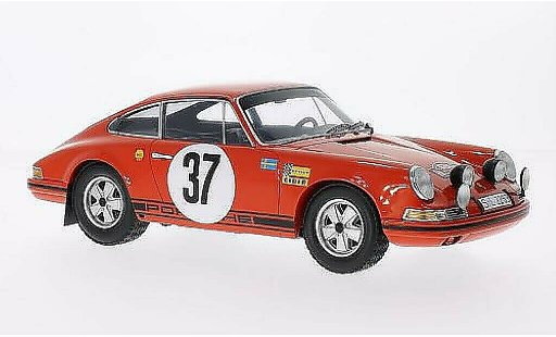 Porsche 911 Base 1/18 Spark No.37 Rally Monte Carlo 1969 /L.Helmer diecast model cars