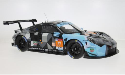 Porsche 991 RSR 1/12 IXO 911 24h Le Mans 2018 Dempsey Proton Racing #77 M.Campbell/J.Andlauer 1:12 diecast model cars
