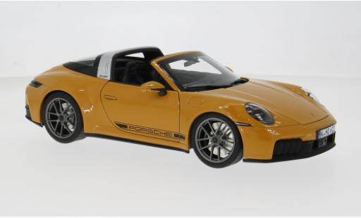 Porsche 911 1/18 Norev Targa 4 GTS gelb 2025 1:18 diecast model cars