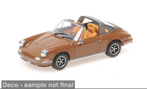 Diecast model cars Porsche 911 Targa braun 1972 1/18 Minichamps