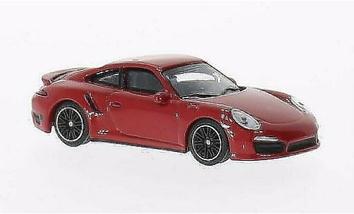 Porsche 911 Turbo 1/64 Schuco red diecast model cars