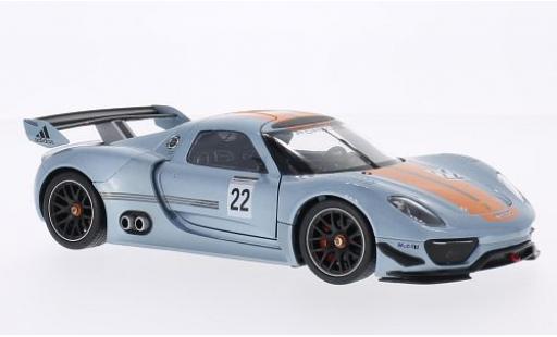 Diecast model cars Porsche 918 1/24 Welly RSR #22 1:24 Porsche 918 1/24 Welly RSR #22 1:24 diecast model cars