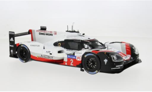 Diecast model cars Porsche 919 Hybrid 24h Le Mans 2017 #2 T.Bernhard/B.Hartley 1/18 IXO