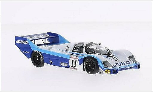 Porsche 956 1983 1/43 Minichamps No.11 John Fitzpatrick Racing JDavid 1000km Brands Hatch /D.Warwick diecast model cars