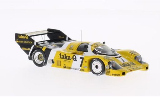 Porsche 956 1986 1/43 Spark No.7 Taka-Q 1000km Fuji /P.Ghinzani diecast model cars
