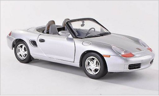 Porsche Boxster Base 1/24 Motormax (986) grey diecast model cars
