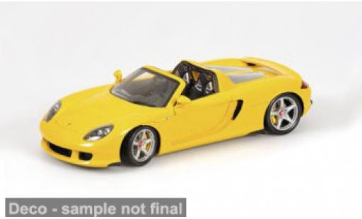 Diecast model cars Porsche Carrera GT gelb 2003 1/18 Minichamps