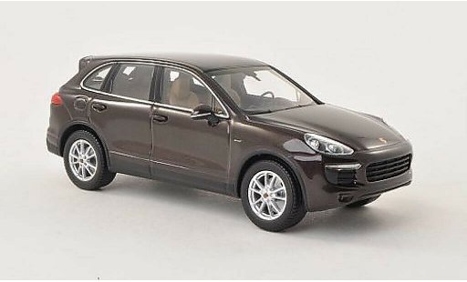 Porsche Cayenne Diesel 1/43 Minichamps (92A) brown 2014 diecast model cars